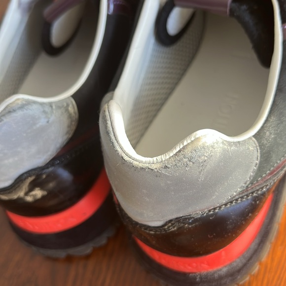 Lou’s Vuitton Black Perforated Sneakers - Picture 12 of 13